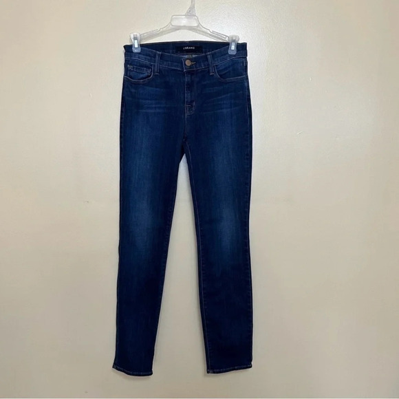 J Brand Dark Wash Skinny Leg Storm Wash Jeans Women’s 27 - Picture 4 of 9